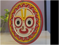 Handmade Jagannath Face Wall Art | Traditional Indian Home Decor