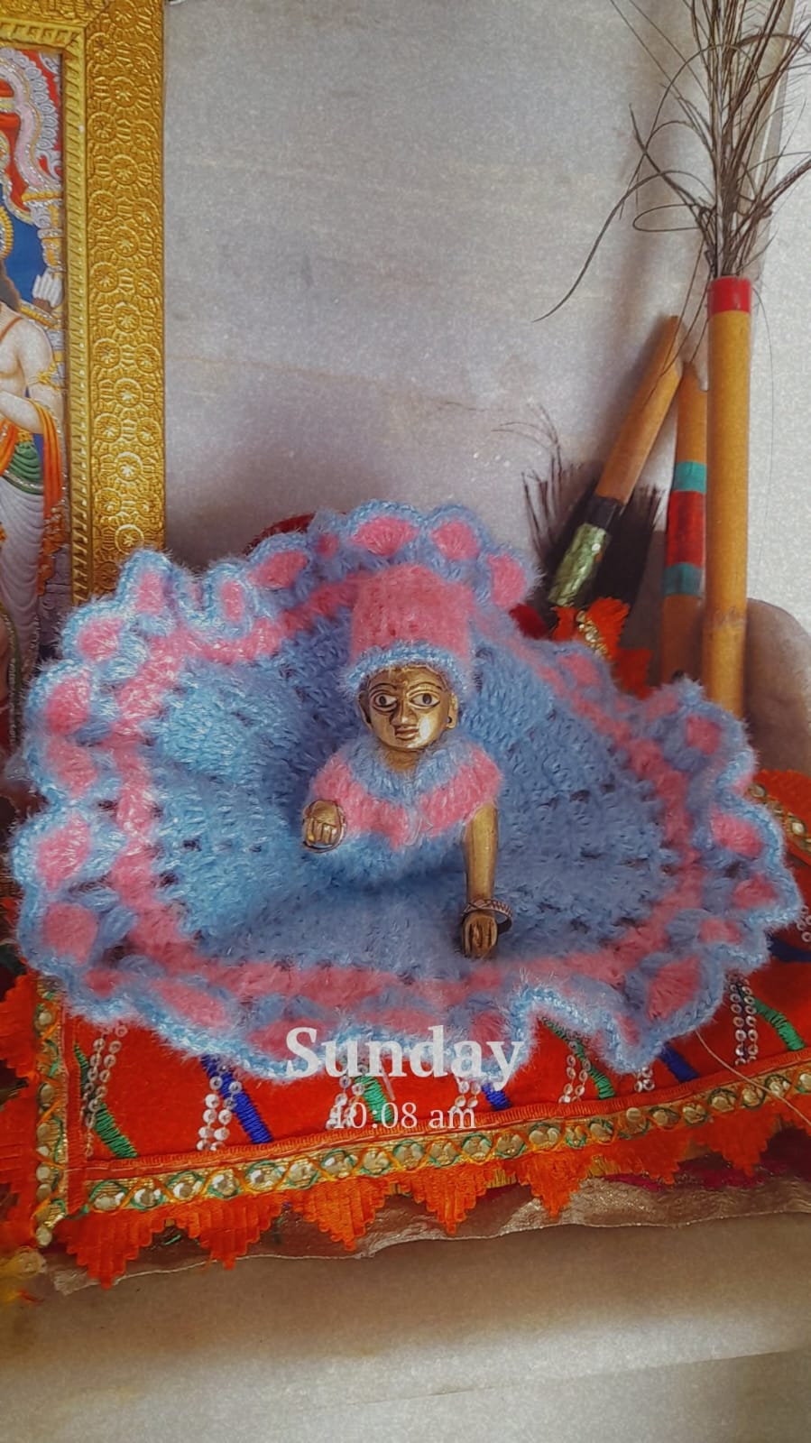 Handmade ladoo gopal dress